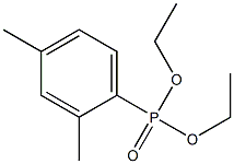 DIETHYL 2,4-DIMETHYLPHENYLPHOSPHONATE,,结构式