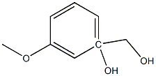 1-Hydroxy-3-methoxybenzyl alcohol Structure