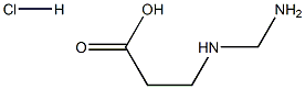 a-Amino--methylaminopropionic Acid, Hydrochloride Struktur