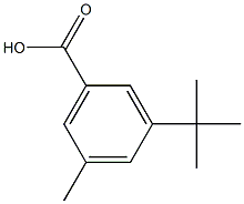 3-tert-butyl-5-methylbenzoic acid,,结构式