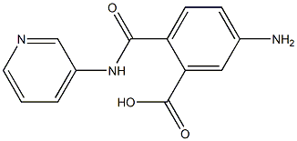 5-amino-2-[(3-pyridinylamino)carbonyl]benzoic acid