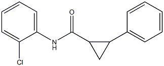 N-(2-chlorophenyl)-2-phenylcyclopropanecarboxamide