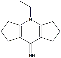 4-ethyl-2,3,4,5,6,7-hexahydrodicyclopenta[b,e]pyridin-8(1H)-imine Structure