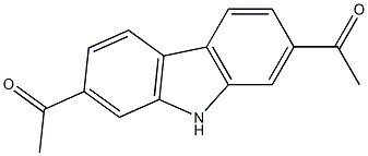 1-(7-acetyl-9H-carbazol-2-yl)ethanone