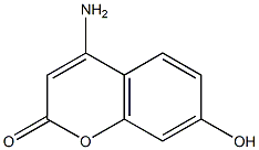 4-amino-7-hydroxy-2H-chromen-2-one,,结构式