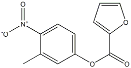 4-nitro-3-methylphenyl 2-furoate,,结构式