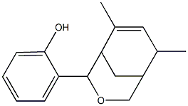 2-(6,8-dimethyl-3-oxabicyclo[3.3.1]non-7-en-2-yl)phenol