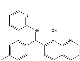 7-{(4-methylphenyl)[(6-methyl-2-pyridinyl)amino]methyl}-8-quinolinol