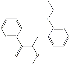 3-(2-isopropoxyphenyl)-2-methoxy-1-phenyl-1-propanone