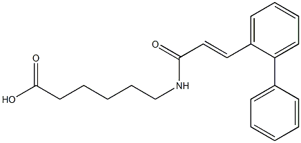 6-[(3-[1,1'-biphenyl]-2-ylacryloyl)amino]hexanoic acid