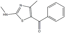 [4-methyl-2-(methylamino)-1,3-thiazol-5-yl](phenyl)methanone