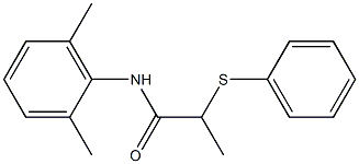 N-(2,6-dimethylphenyl)-2-(phenylsulfanyl)propanamide