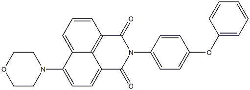 6-(4-morpholinyl)-2-(4-phenoxyphenyl)-1H-benzo[de]isoquinoline-1,3(2H)-dione