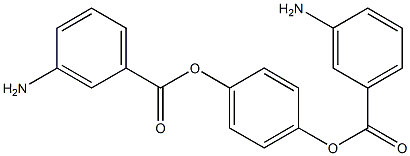 4-[(3-aminobenzoyl)oxy]phenyl 3-aminobenzoate