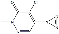 4-chloro-2-methyl-5-(1H-triaziren-1-yl)-3(2H)-pyridazinone