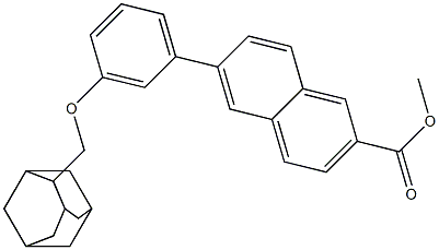 Methyl 6-[3-(1-adamantane)-4-methoxyphenyl]-2-naphthoate