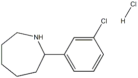 2-(3-chlorophenyl)azepane hydrochloride|