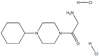 2-Amino-1-(4-cyclohexyl-piperazin-1-yl)-ethanone di-hyxrochloride|