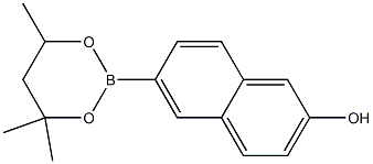 6-(4,4,6-Trimethyl-1,3,2-dioxaborinan-2-yl)-2-naphthol