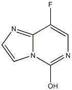 8-fluoroimidazo[1,2-c]pyrimidin-5-ol 化学構造式