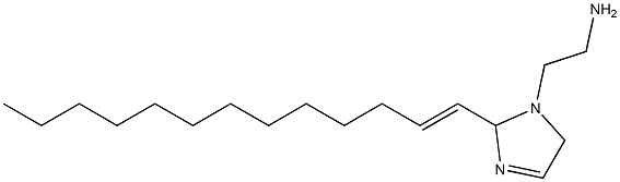 1-(2-アミノエチル)-2-(1-トリデセニル)-3-イミダゾリン 化学構造式