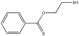 Thiobenzoic acid 2-mercaptoethyl ester Structure