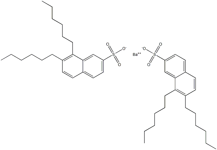 Bis(7,8-dihexyl-2-naphthalenesulfonic acid)barium salt|