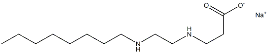 3-[2-(Octylamino)ethylamino]propionic acid sodium salt|