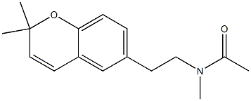 N-[2-(2,2-Dimethyl-2H-1-benzopyran-6-yl)ethyl]-N-methylacetamide