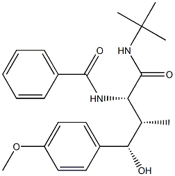 (2S,3S,4S)-2-(Benzoylamino)-4-hydroxy-3-methyl-4-(4-methoxyphenyl)-N-tert-butylbutanamide|