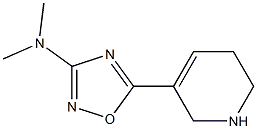 3-Dimethylamino-5-[(1,2,5,6-tetrahydropyridin)-3-yl]-1,2,4-oxadiazole