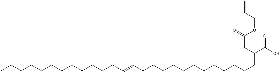 2-(13-Hexacosenyl)succinic acid 1-hydrogen 4-allyl ester,,结构式