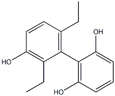  2',6'-Diethyl-1,1'-biphenyl-2,3',6-triol