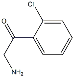 2-Amino-1-(2-chlorophenyl)ethanone,,结构式