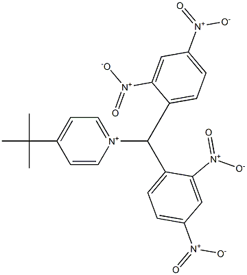 1-[Bis(2,4-dinitrophenyl)methyl]-4-(1,1-dimethylethyl)pyridinium