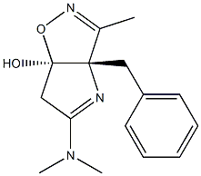 (3aS,6aR)-6,6a-Dihydro-3-methyl-3a-benzyl-5-(dimethylamino)-3aH-1-oxa-2,4-diazapentalen-6a-ol