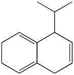 1,4,6,7-Tetrahydro-1-isopropylnaphthalene Struktur