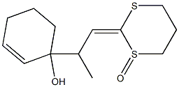 2-[2-(1-Hydroxy-2-cyclohexenyl)propylidene]-1,3-dithiane 1-oxide