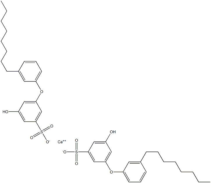 Bis(5-hydroxy-3'-octyl[oxybisbenzene]-3-sulfonic acid)calcium salt|