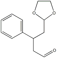 3-[(1,3-Dioxolan-2-yl)methyl]-3-phenylpropanal|