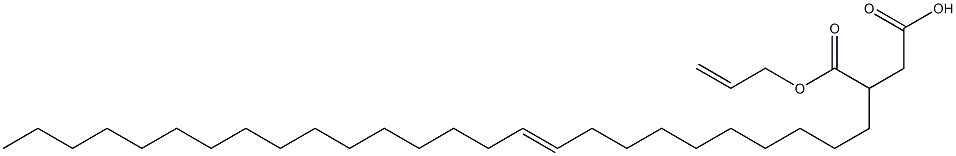 3-(10-Hexacosenyl)succinic acid 1-hydrogen 4-allyl ester,,结构式