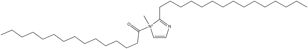  1-Methyl-1-pentadecanoyl-2-pentadecyl-1H-imidazol-1-ium