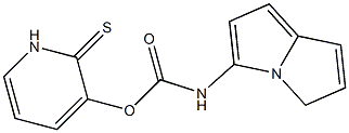 Pyrrolizinocarbamic acid (1,2-dihydro-2-thioxopyridin)-3-yl ester|