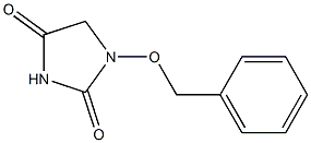 1-Benzyloxyhydantoin Struktur