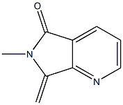 6,7-Dihydro-6-methyl-7-methylene-5H-pyrrolo[3,4-b]pyridin-5-one Structure