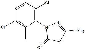 3-Amino-1-(3,6-dichloro-2-methylphenyl)-5(4H)-pyrazolone