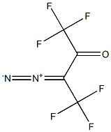 3-Diazo-1,1,1,4,4,4-hexafluoro-2-butanone Structure