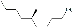 [R,(-)]-5-Methylnonylamine Structure