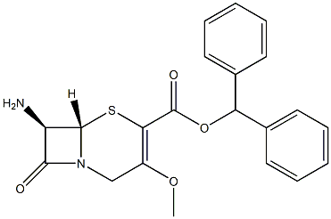 (7R)-7-Amino-3-methoxycepham-3-ene-4-carboxylic acid diphenylmethyl ester