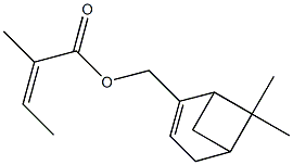 (2Z)-2-Methyl-2-butenoic acid [(6,6-dimethylbicyclo[3.1.1]hepta-2-ene-2-yl)methyl] ester|